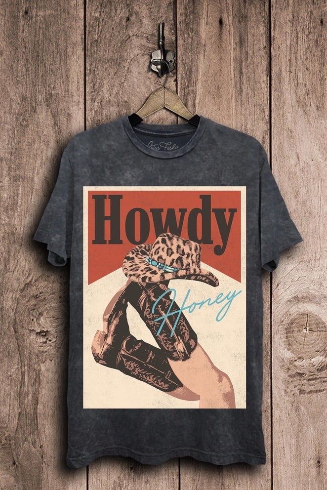 Howdy Honey Graphic Top
