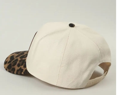 Howdy Darlin' Leopard Brim Trucker Hat