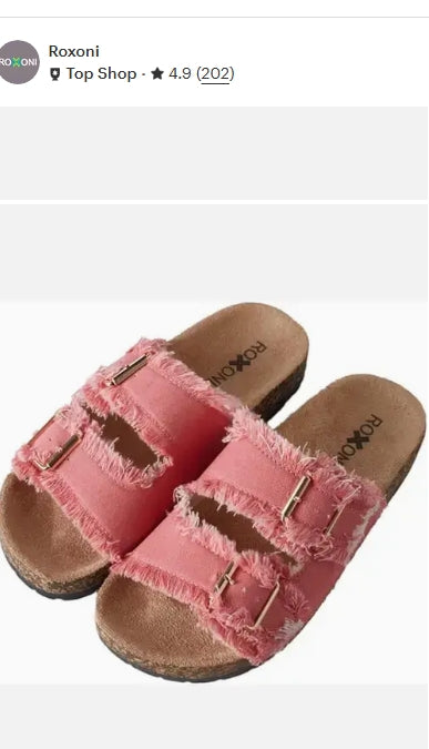 Women's Double Buckle Sandals